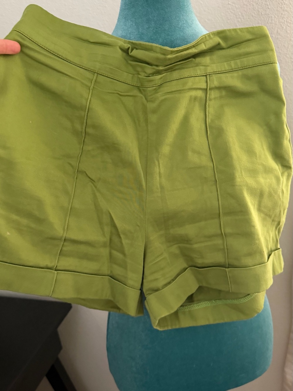PUG Olive green shorts sz L